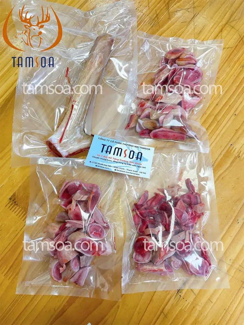 Bảo quản nhung hươu tươi