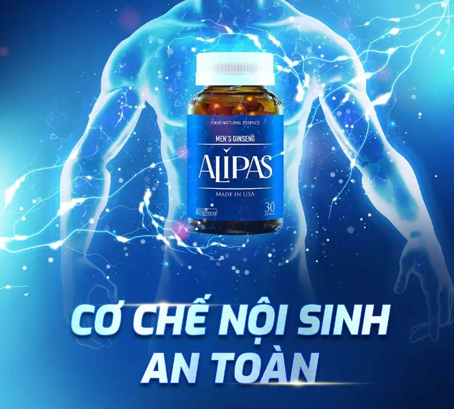 Thuốc TPBVSK Alipas – Vực dậy bản lĩnh đàn ông