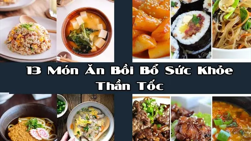 bồi bổ sức khỏe