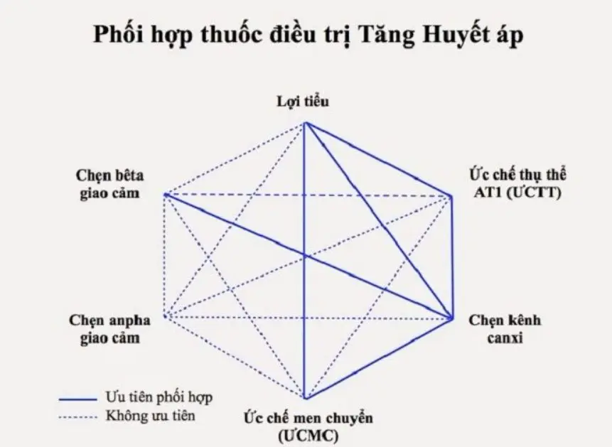 Nhóm thuốc trị bệnh tăng huyết áp