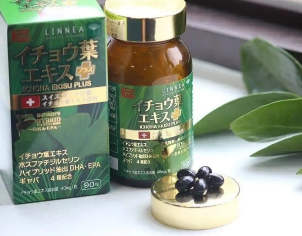 Viên uống bổ não, chống đột quỵ Ichoha A Ekisu Plus Ribeto