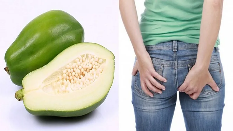Chữa bệnh trĩ bằng đu đủ
