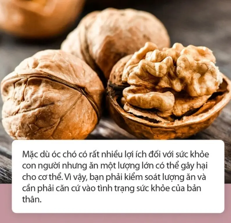 Óc chó cũng có gây ra tác dụng phụ