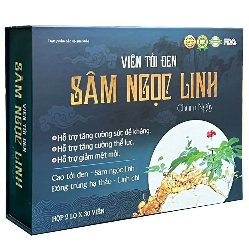 Viên tỏi đen sâm ngọc linh có tác dủng rất tốt cho sức khỏe