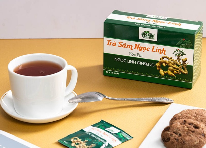 Trà sâm ngọc linh hỗ trợ điều trị ung thư