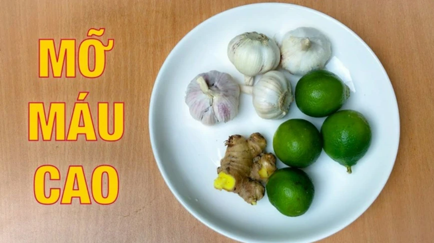 Bài thuốc dân gian với chanh, gừng, tỏi