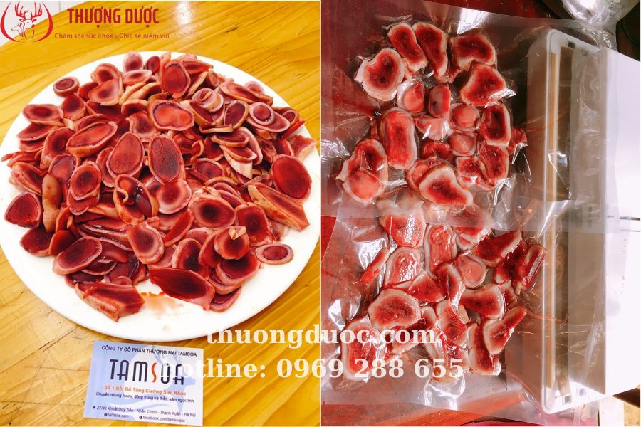 Hướng dẫn cách thái lát nhung hươu đơn giản