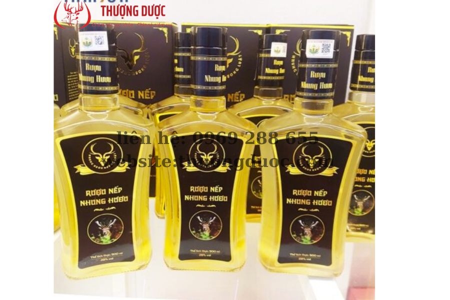 Giá bán rượu nhung hươu Hà Tĩnh