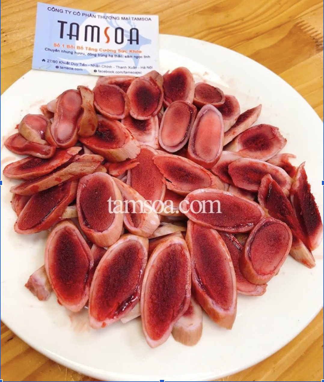 Nhung hươu tươi
